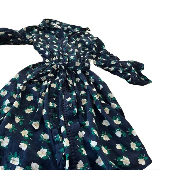 Draper James + Land’s End full button front mini dress, size XS (2-4). - Picture 1 of 8